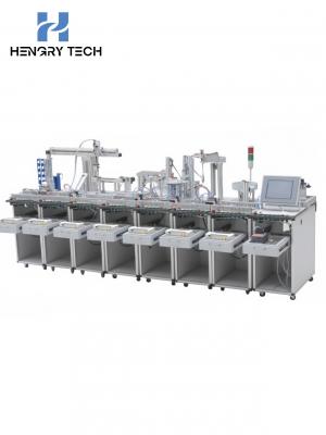 HRA-1008B Modular Flexible Automated Production Line Training System (8 stations, touch screen)